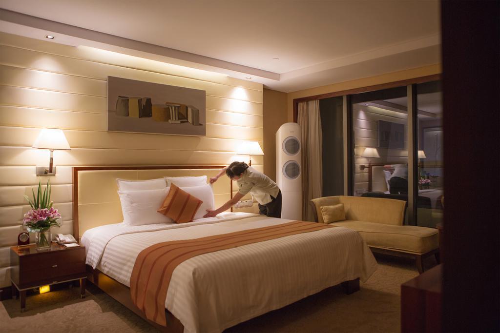 Jinji Lake Shilla Hotel Suzhou  Bagian luar foto
